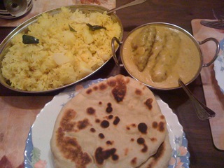 sish kebab,naan